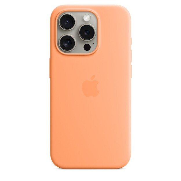 Dėkliukas iPhone 15 Pro Silicone Case with MagSafe